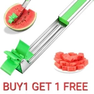 💥ACHETEZ 1 OBTENEZ 1 GRATUIT !! 💥 Coupe-pastèque en acier inoxydable moulin à vent trancheuse à fruits-