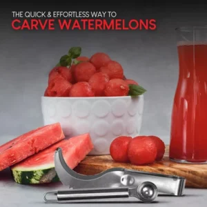 Pastèque en acier inoxydable melon baller pelle couteau à fruits coupe trancheuse outil-